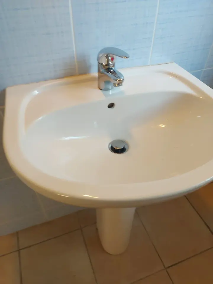 Après : Lavabo