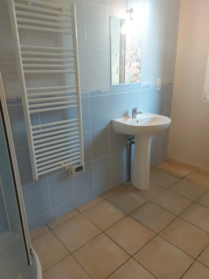 Après : Salle d'eau