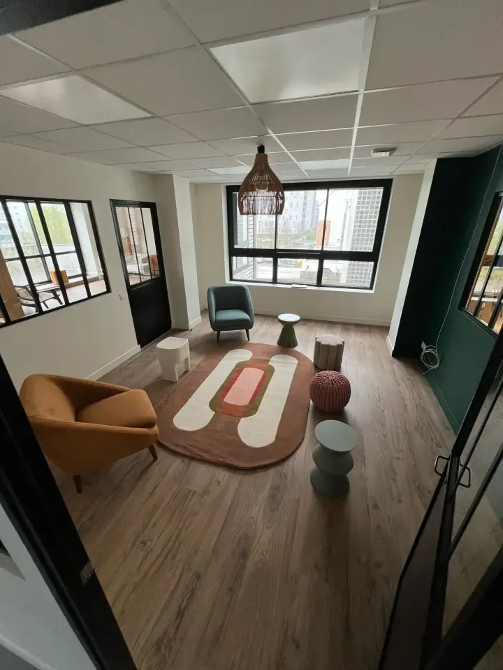 Loft, pièce de vie